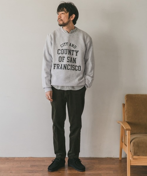 URBAN RESEARCH DOORS(アーバンリサーチドアーズ)の「コーデュロイストレッチトラウザー(その他パンツ・メンズ・オリーブ/グレー系その他/ブラック/ブルー・40/38/36)」の21枚目の写真