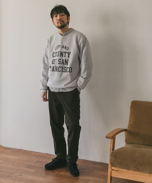 URBAN RESEARCH DOORS(アーバンリサーチドアーズ)の「コーデュロイストレッチトラウザー(その他パンツ・メンズ・オリーブ/グレー系その他/ブラック/ブルー・40/38/36)」の22枚目の写真