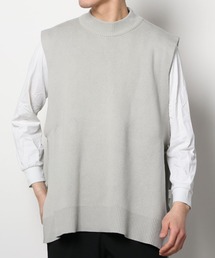 A‘gem 9 | 『A'GEM/9 / エージェムナイン』モックネックニットベスト(ベスト)