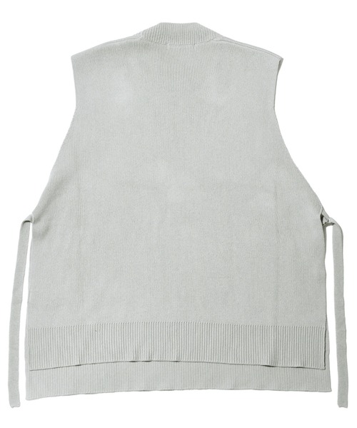 A‘gem 9(エージェムナイン)の「『A'GEM/9 / エージェムナイン』モックネックニットベスト(ベスト・メンズ・ブラック/ブルー/グレー系その他・FREE)」の11枚目の写真