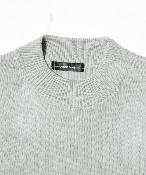 A‘gem 9(エージェムナイン)の「『A'GEM/9 / エージェムナイン』モックネックニットベスト(ベスト・メンズ・ブラック/ブルー/グレー系その他・FREE)」の12枚目の写真