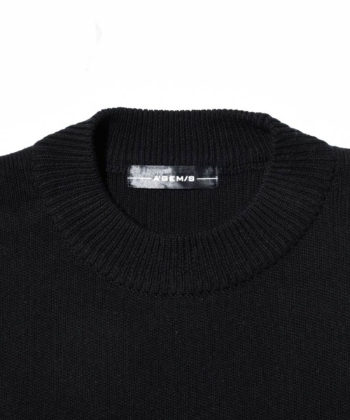 A‘gem 9(エージェムナイン)の「『A'GEM/9 / エージェムナイン』モックネックニットベスト(ベスト・メンズ・ブラック/ブルー/グレー系その他・FREE)」の8枚目の写真