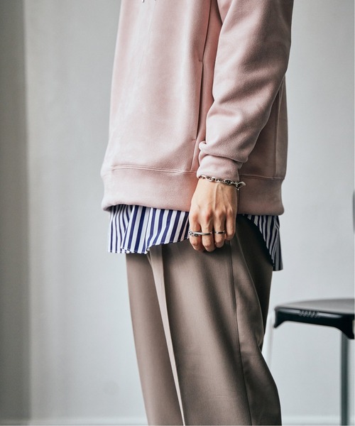 CELLAR DOOR（セラドール）の「【Cellar Door / セラードアー】ALFRED ドレープイージーパンツ（その他パンツ・メンズ・ブラック/ベージュ/ネイビー/グレー系その他・44/46/48）」の22枚目の写真