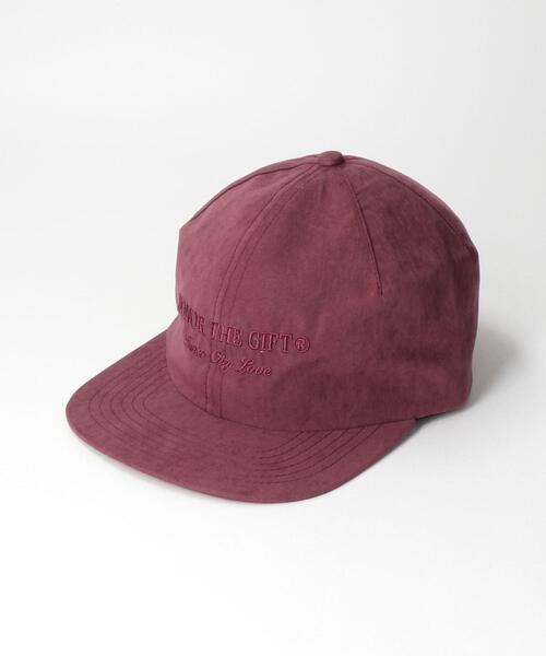 HONOR THE GIFT(オナーザギフト)の「<HONOR THE GIFT> INNER CITY LOVE CAP/キャップ(キャップ・メンズ・ブラック/ワインレッド・FREE)」の1枚目の写真