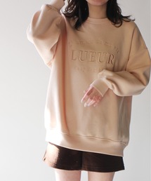 【NOMAE】エンブロイダリーロゴスウェット