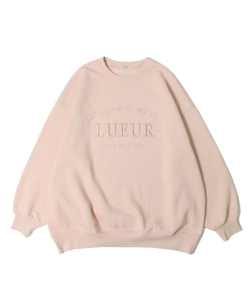 NOMAE（ノーマエ）の「【NOMAE】エンブロイダリーロゴスウェット（スウェット・レディース・ホワイト/ブラック/イエロー/ライトピンク・FREE）」の16枚目の写真