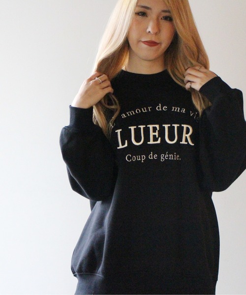 NOMAE（ノーマエ）の「【NOMAE】エンブロイダリーロゴスウェット（スウェット・レディース・ホワイト/ブラック/イエロー/ライトピンク・FREE）」の14枚目の写真