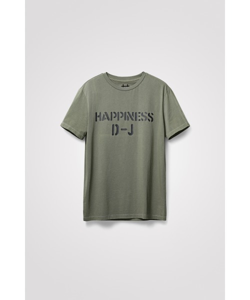 Desigual(デシグアル)の「Happiness Tシャツ(Tシャツ/カットソー・メンズ・グリーン・S/M/L/XL/XXL)」の5枚目の写真