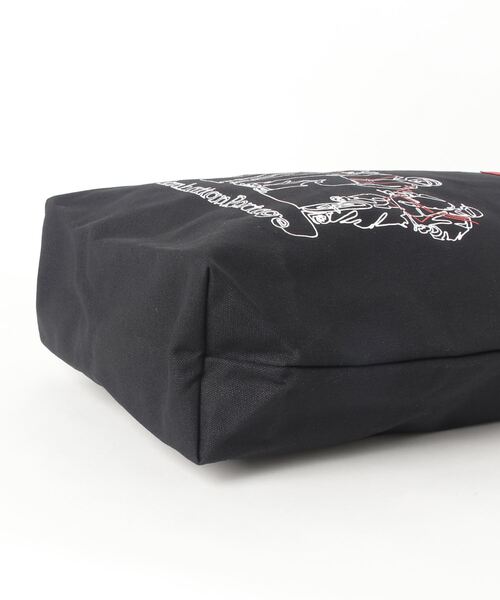 Manhattan Portage（マンハッタンポーテージ）の「Manhattan Portage/マンハッタンポーテージ カジュアルトートバッグ Canvas Art 2021 MP1352CV21（トートバッグ・メンズ・ホワイト/ブラック・M）」の6枚目の写真