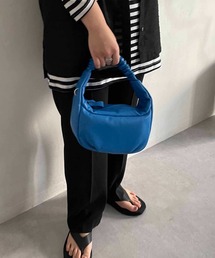 CAPRICIEUX LE'MAGE | ギャザーハーフラウンドバッグ(ハンドバッグ)