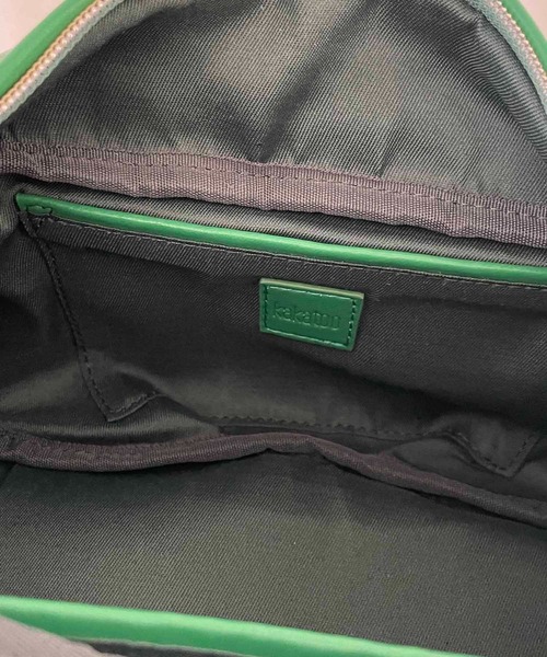 CAPRICIEUX LE'MAGE（カプリシューレマージュ）の「ギャザーハーフラウンドバッグ（ハンドバッグ・レディース・アイボリー/ブルー/グリーン/ブラック・FREE）」の11枚目の写真