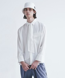 CULLNI | 22-SS-020　リボンタイシャツ(シャツ/ブラウス)