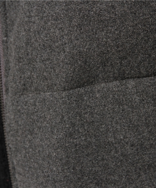 JOURNAL STANDARD relume(ジャーナルスタンダード レリューム)の「フラノダウンブルゾン(ダウンジャケット/コート・メンズ・チャコールグレー/グレー/ネイビー・SMALL/LARGE/MEDIUM)」の13枚目の写真