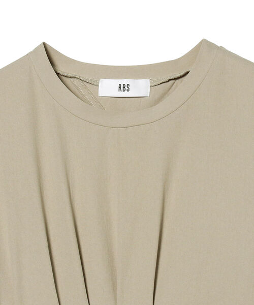 RBS(アールビーエス)の「RBS / アシメ タック バックベルト ワンピース(ワンピース・レディース・ブラック/ベージュ・ONE SIZE)」の21枚目の写真