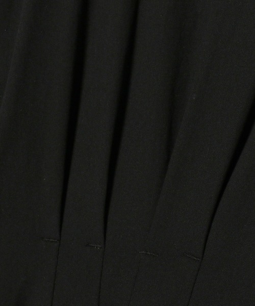 RBS(アールビーエス)の「RBS / アシメ タック バックベルト ワンピース(ワンピース・レディース・ブラック/ベージュ・ONE SIZE)」の12枚目の写真