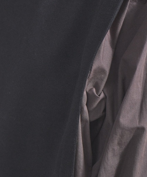 Abahouse Devinette（ドゥヴィネット）の「【Mylanka】レイヤードワンピース（ワンピース・レディース・ブラウン/グリーン/チャコールグレー・フリー）」の7枚目の写真