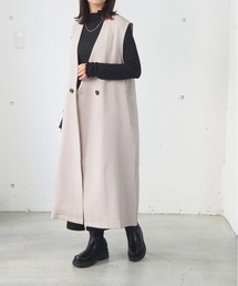 tiptop | ロングベスト/ジレジャンパースカート(ベスト)