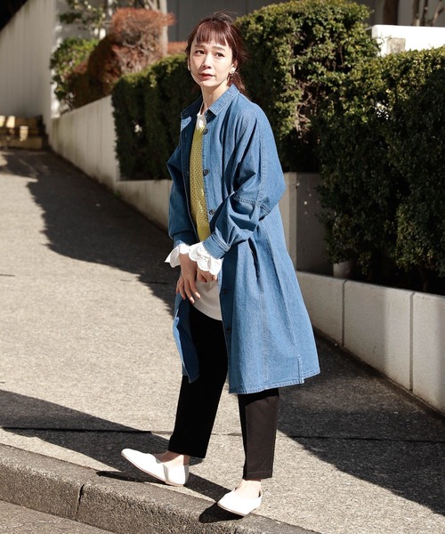 studio CLIP(スタディオクリップ)の「袖コンシャス長袖Tシャツ(Tシャツ/カットソー・レディース・ホワイト/ブラック/オフホワイト・FREE)」の4枚目の写真