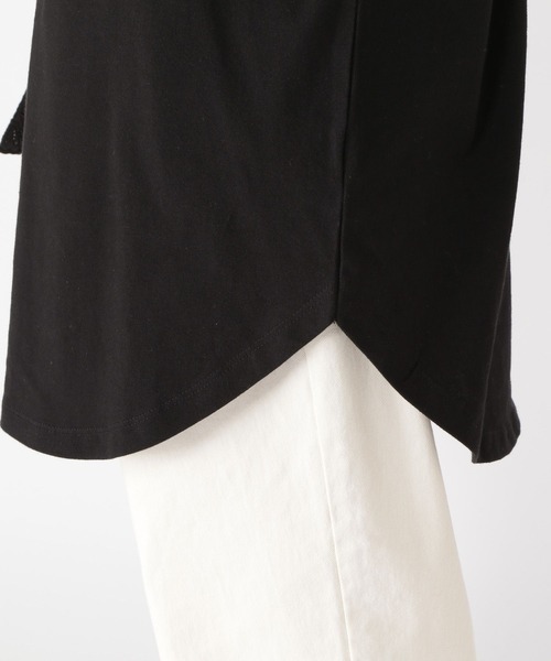 studio CLIP(スタディオクリップ)の「袖コンシャス長袖Tシャツ(Tシャツ/カットソー・レディース・ホワイト/ブラック/オフホワイト・FREE)」の10枚目の写真