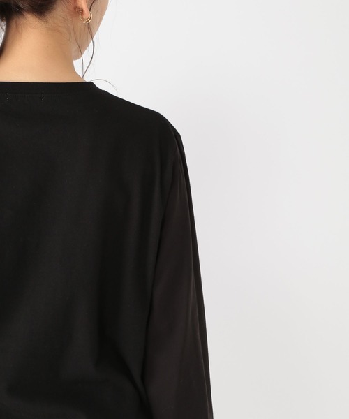 studio CLIP(スタディオクリップ)の「袖コンシャス長袖Tシャツ(Tシャツ/カットソー・レディース・ホワイト/ブラック/オフホワイト・FREE)」の11枚目の写真