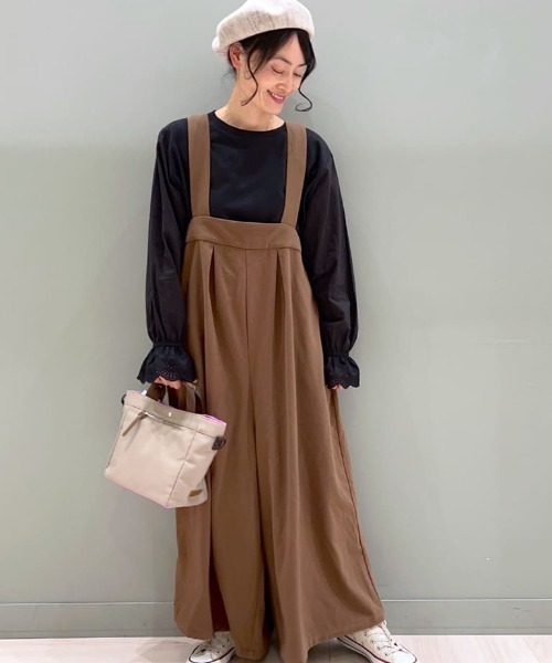 studio CLIP(スタディオクリップ)の「袖コンシャス長袖Tシャツ(Tシャツ/カットソー・レディース・ホワイト/ブラック/オフホワイト・FREE)」の19枚目の写真