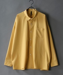 SITRY | Oversize Drop shoulder Stretch shirt/オーバーサイズ ドロップショルダー ストレッチ シャツ(シャツ/ブラウス)