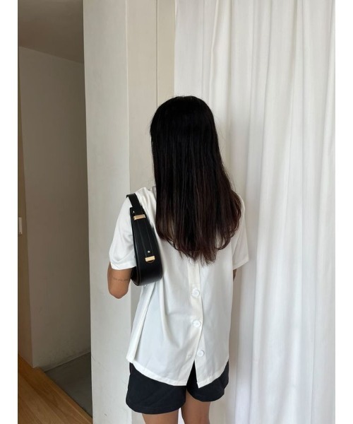 florist(フローリスト)の「【2WAY/3WAY】PUレザーのハーフムーンショルダーバッグ/ハンドバッグ(ショルダーバッグ・レディース・ベージュ/ブラック/グリーン/オレンジ・FREE)」の8枚目の写真