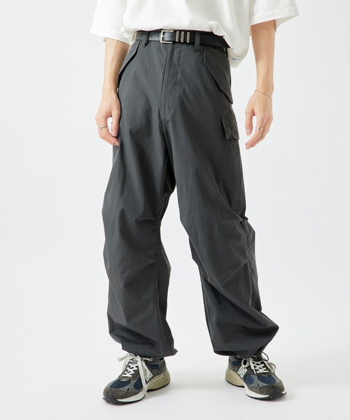 re_k by JUNRED（レクバイジュンレッド）の「【　re_k by JUNRED　】バルーンカーゴパンツ（カーゴパンツ・メンズ・オフホワイト/チャコールグレー・L/S/M）」の13枚目の写真