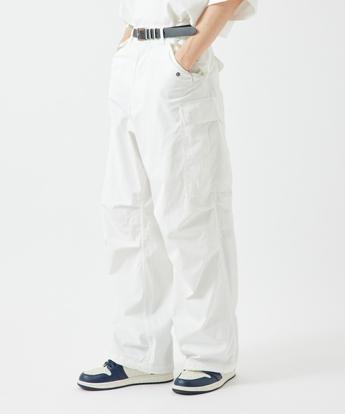 re_k by JUNRED（レクバイジュンレッド）の「【　re_k by JUNRED　】バルーンカーゴパンツ（カーゴパンツ・メンズ・オフホワイト/チャコールグレー・L/S/M）」の17枚目の写真