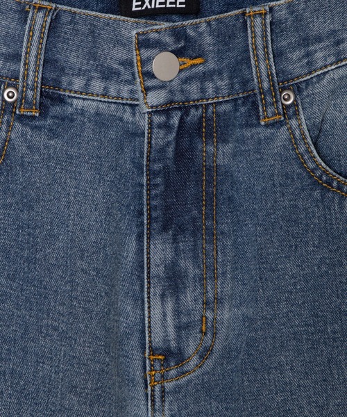 EXIEEE（イグジー）の「レギュラーデニムパンツ（デニムパンツ・レディース・ブラック/ブルー・MEDIUM/LARGE/X-LARGE/SMALL）」の10枚目の写真