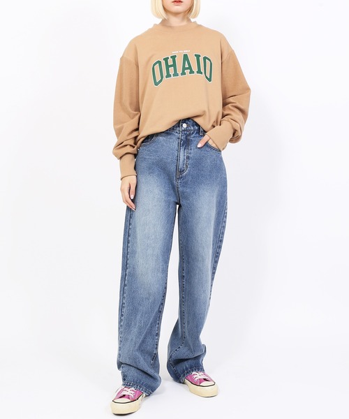 EXIEEE（イグジー）の「レギュラーデニムパンツ（デニムパンツ・レディース・ブラック/ブルー・MEDIUM/LARGE/X-LARGE/SMALL）」の6枚目の写真