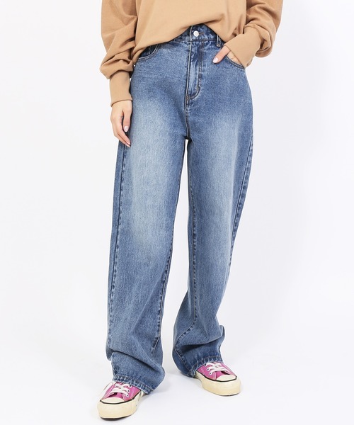 EXIEEE（イグジー）の「レギュラーデニムパンツ（デニムパンツ・レディース・ブラック/ブルー・MEDIUM/LARGE/X-LARGE/SMALL）」の17枚目の写真