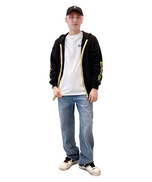 EXIEEE（イグジー）の「レギュラーデニムパンツ（デニムパンツ・レディース・ブラック/ブルー・MEDIUM/LARGE/X-LARGE/SMALL）」の16枚目の写真