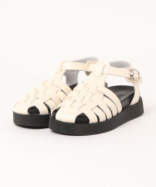 minia(ミニア)の「厚底グルカスポサン ◇(サンダル・レディース・アイボリー/ブラック/ブラウン・S/M/L)」の8枚目の写真