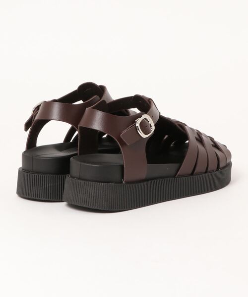 minia(ミニア)の「厚底グルカスポサン ◇(サンダル・レディース・アイボリー/ブラック/ブラウン・S/M/L)」の5枚目の写真