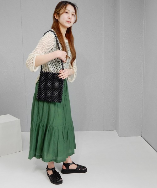 minia(ミニア)の「厚底グルカスポサン ◇(サンダル・レディース・アイボリー/ブラック/ブラウン・S/M/L)」の21枚目の写真