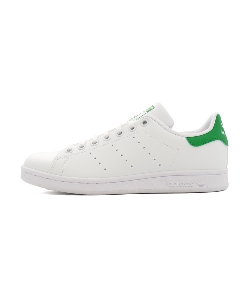 adidas（アディダス）の「adidas STAN SMITH J アディダス スタンスミスJ（スニーカー・レディース・ホワイト×ピンク/ブラック/ホワイト×グリーン・22cm/22.5cm/23cm/23.5cm/24cm/24.5cm/25cm/25.5cm）」の9枚目の写真