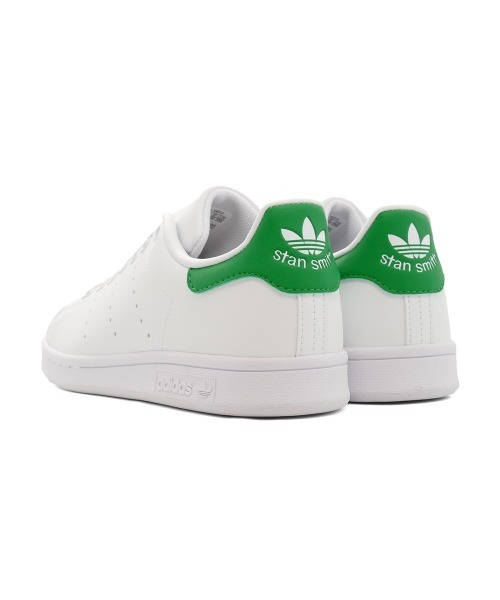adidas（アディダス）の「adidas STAN SMITH J アディダス スタンスミスJ（スニーカー・レディース・ホワイト×ピンク/ブラック/ホワイト×グリーン・22cm/22.5cm/23cm/23.5cm/24cm/24.5cm/25cm/25.5cm）」の10枚目の写真