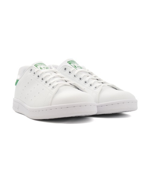 adidas（アディダス）の「adidas STAN SMITH J アディダス スタンスミスJ（スニーカー・レディース・ホワイト×ピンク/ブラック/ホワイト×グリーン・22cm/22.5cm/23cm/23.5cm/24cm/24.5cm/25cm/25.5cm）」の12枚目の写真