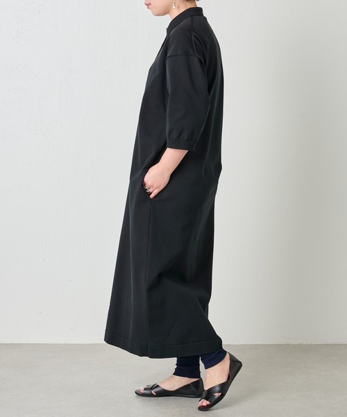 BEARDSLEY（ビアズリー）の「ビッグポロワンピース（シャツワンピース・レディース・ブラック・FREE）」の15枚目の写真