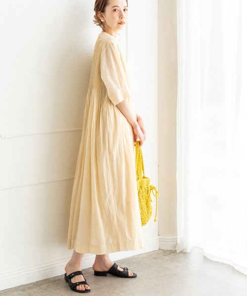 シャツワンピース Iena イエナ のシャツワンピース コットンボイルピンタックシャツワンピース を購入できます Iena ワンピース ドレス コットンボイルピンタックシャツワンピース シャツワンピース Iena イエナ のファッション ランキング