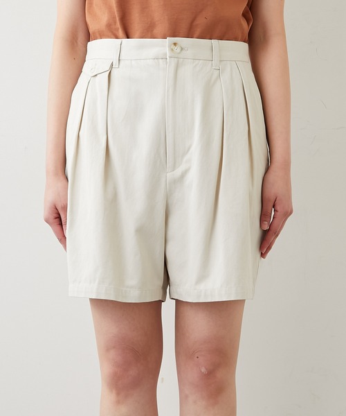 コットンツイルショートパンツ