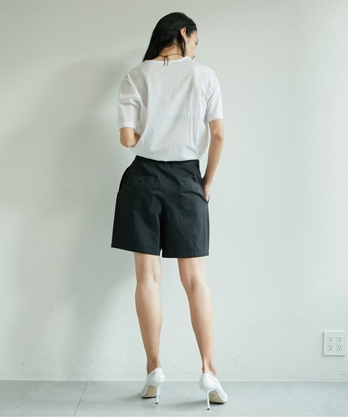 コットンツイルショートパンツ