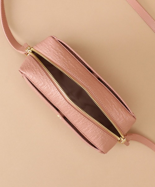 Samantha Thavasa（サマンサタバサ）の「Pomme d'espoir ポムディスポワール 型押しスクエアショルダーバッグ（ショルダーバッグ・レディース・ピンクベージュ/ブラック/カーキ/ライトグレー/ベージュ/ワインレッド/キャメル・FREE）」の22枚目の写真