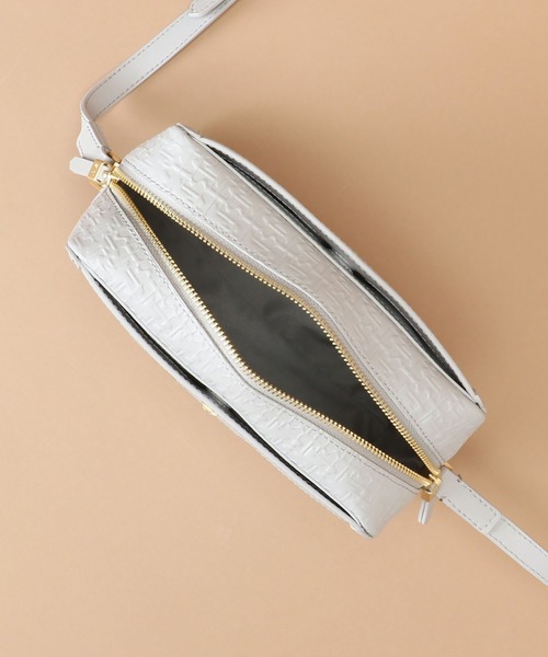 Samantha Thavasa（サマンサタバサ）の「Pomme d'espoir ポムディスポワール 型押しスクエアショルダーバッグ（ショルダーバッグ・レディース・ピンクベージュ/ブラック/カーキ/ライトグレー/ベージュ/ワインレッド/キャメル・FREE）」の17枚目の写真