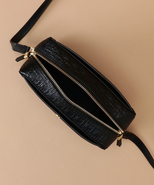 Samantha Thavasa（サマンサタバサ）の「Pomme d'espoir ポムディスポワール 型押しスクエアショルダーバッグ（ショルダーバッグ・レディース・ピンクベージュ/ブラック/カーキ/ライトグレー/ベージュ/ワインレッド/キャメル・FREE）」の15枚目の写真