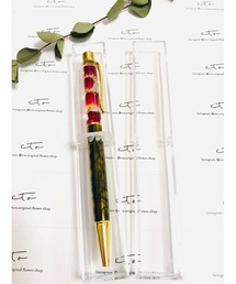 tone（トーン）の「【eto】バラ×金箔ボールペン(MA)（ペン類）」