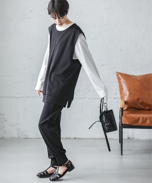 SUGAR BISKET(シュガービスケット)の「ライトダンボールセットアップ(セットアップ・レディース・ブラック/ベージュ/ブラウン/グレー・M/L)」の21枚目の写真