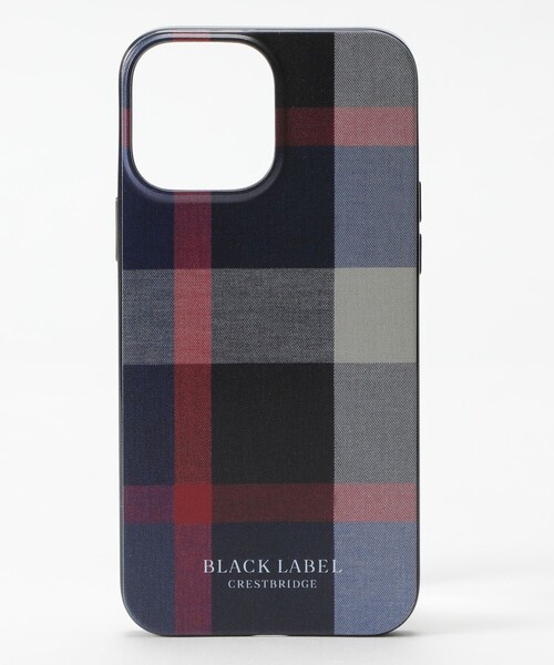 BLACK LABEL CRESTBRIDGE（ブラックレーベル・クレストブリッジ）の「【WEB限定】iPhone13ProMaxケース（スマホケース/カバー・メンズ・ブラック/ベージュ系その他/ダークネイビー/ブルー系その他7/レッド系その他3・FREE）」の4枚目の写真