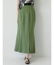 サイドスリットマーメイドスカート